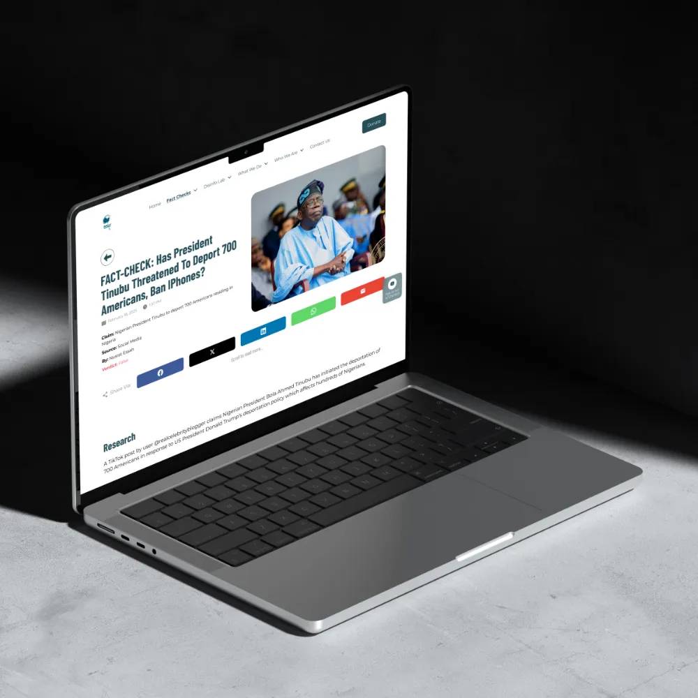 FactSpace Website Redesign — A credible home for West Africa's fact-checkers