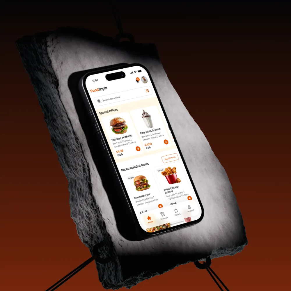 Foodtopia — A restaurant's own ordering app, without the platform fees